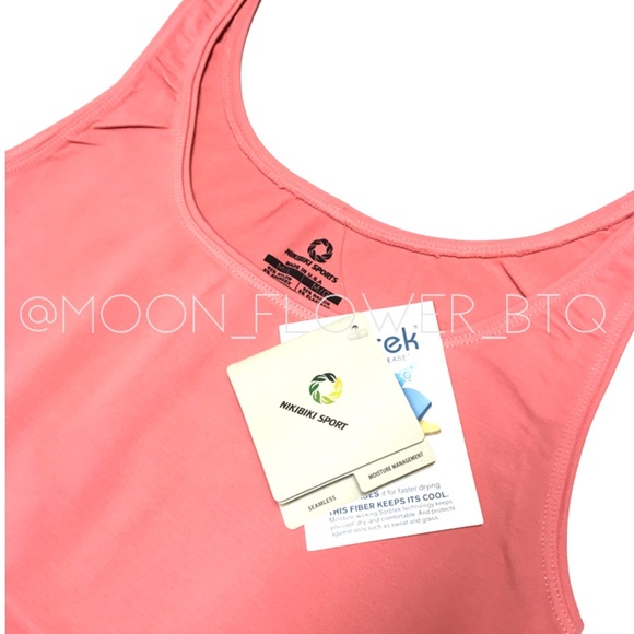 NikiBiki Seamless Pink Workout Tank Top - Picture 3 of 9